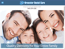 Tablet Screenshot of brewsterdentalcareny.com